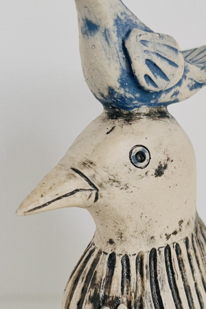 CERAMIC BIRDS.