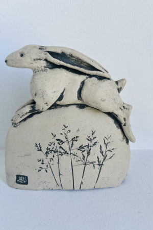 Ceramic Hares