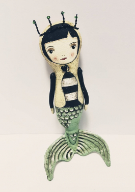 mermaid brooch.