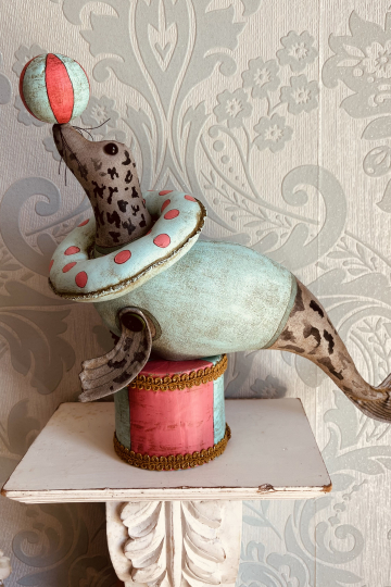 Circus Seal. Reserved for Nicole Mark Fisher